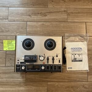 Vintage AKAI 4000-DS. Head Reel To Reel Tape Recorder Untested